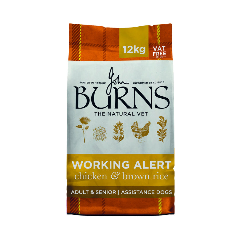 Burns Alert Chicken & Brown Rice 12kg