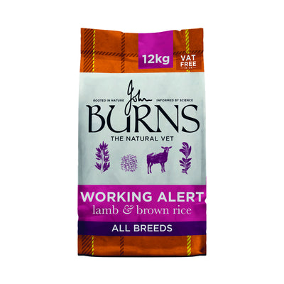 Burns Alert Lamb & Brown Rice 12kg