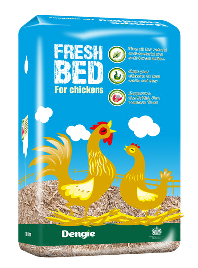 Fresh Bed For Chickens